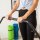 relaxdays Fitnesstrampolin blau 102,0 cm