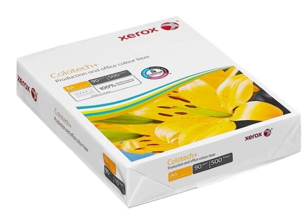 xerox Laserpapier Colotech+ DIN A4 90 g/qm 500 Blatt
