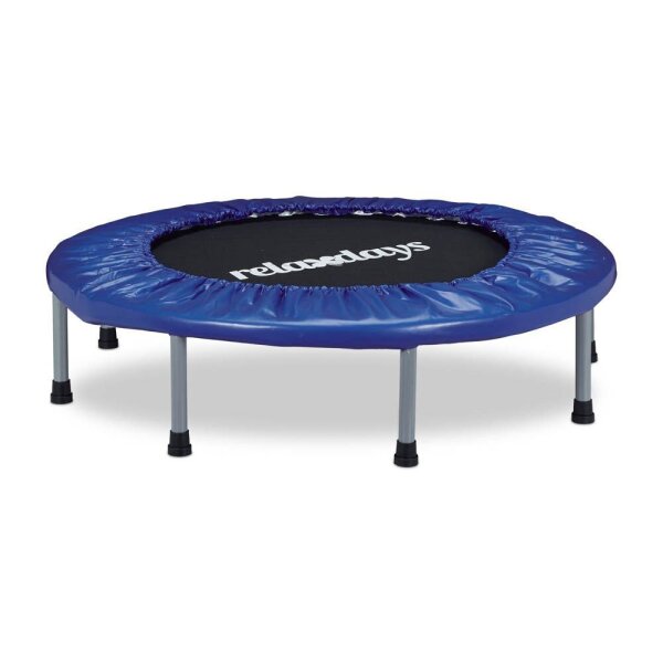 relaxdays Fitnesstrampoline blau 95,0 cm