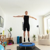 relaxdays Fitnesstrampoline blau 95,0 cm