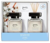 ipuro Raumduft ESSENTIALS cotton fields blumig 2x 50 ml,...