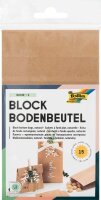 folia Faltenbeutel S natur braun 10,0 x 17,5 cm, 15 St.