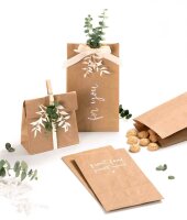 folia Faltenbeutel S natur braun 10,0 x 17,5 cm, 15 St.