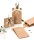 folia Faltenbeutel S natur braun 10,0 x 17,5 cm, 15 St.