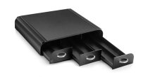 cep Kapselspender Kaffeestation 3 Schubladen Mod. 23006 schwarz, 1 St.