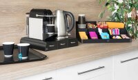 cep Kapselspender Kaffeestation 3 Schubladen Mod. 23006 schwarz, 1 St.