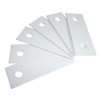 SZ Metall Regal-Verbindungselemente weiß 9,0 x 6,0...
