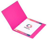PAGNA Lucy Colours Ringbuch 2-Ringe dunkelrosa 3,3 cm DIN A4, 1 St.