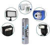 ANSMANN Akkus Ni-MH Mignon AA 2.400 mAh, 4 St.