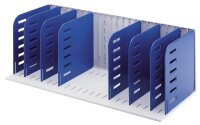 styro Sortierstation styrorac grau/blau mit 7 Fächern