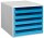M&M Schubladenbox  ocean-blue 30050961, DIN A4 mit 5 Schubladen, 1 St.