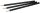 FABER-CASTELL GRIP 2001 Bleistift-Set B schwarz, 1 Set