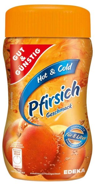 GUT&GÜNSTIG Pfirsich Instanttee 400,0 g