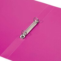 PAGNA Lucy Colours Ringbuch 2-Ringe dunkelrosa 2,3 cm DIN A4, 1 St.