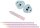 FABER-CASTELL GRIP 2001 Bleistift-Set B rose shadow, 1 Set