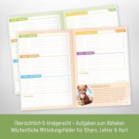 Häfft® Verlag Hausaufgabenheft Rasselbande liniert DIN A5 ohne Rand, 112 Blatt, 1 St.