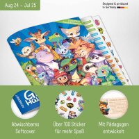 Häfft® Verlag Hausaufgabenheft Rasselbande liniert DIN A5 ohne Rand, 112 Blatt, 1 St.