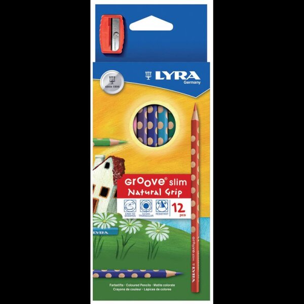 LYRA Groove Slim Buntstifte farbsortiert, 1 St.