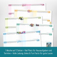 Häfft® Verlag Hausaufgabenheft Let´s play liniert DIN A5 ohne Rand, 112 Blatt  ( 8339-3 )