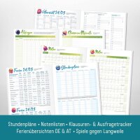Häfft® Verlag Hausaufgabenheft Let´s play liniert DIN A5 ohne Rand, 112 Blatt  ( 8339-3 )