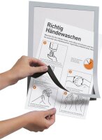 DURABLE Magnetrahmen selbstklebend DURAFRAME NOTE silber...