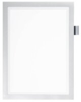 DURABLE Magnetrahmen selbstklebend DURAFRAME NOTE silber A4, 1 St.