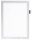 DURABLE Magnetrahmen selbstklebend DURAFRAME NOTE silber A4, 1 St.