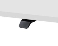 HAMMERBACHER XMST12 elektrisch höhenverstellbarer Schreibtisch buche rechteckig, T-Fuß-Gestell silber 120,0 x 80,0 cm