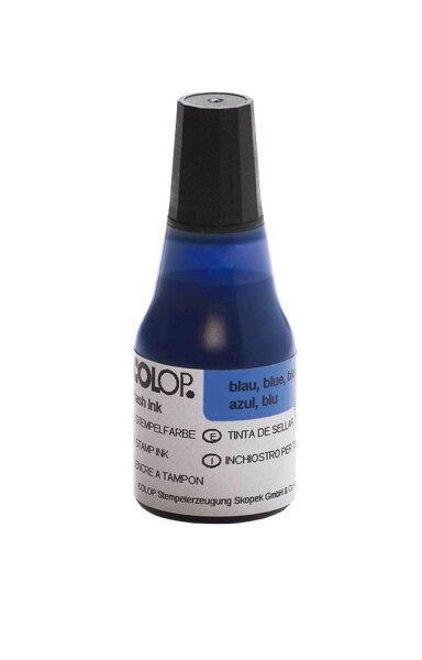 COLOP Stempelfarbe blau 25,0 ml