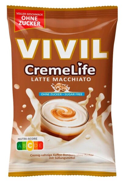 VIVIL® Creme Life Latte Macchiato Bonbons 23 St./ 90,0 g, 1 Pack