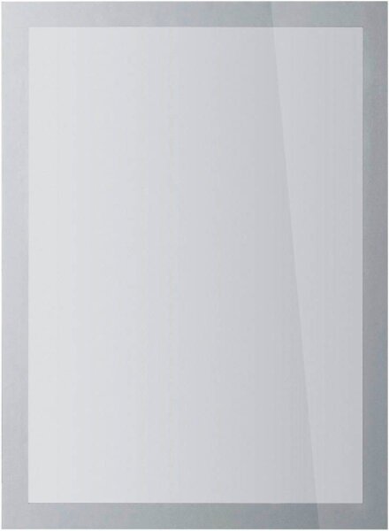 DURABLE Magnetrahmen selbstklebend DURAFRAME SUN silber A4, 2 St.