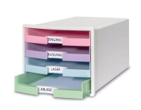 HAN Schubladenbox IMPULS  rosa, lila, blau, grün...