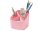 HAN Stiftehalter X-LOOP pastellrosa Kunststoff 4 Fächer 11,1 x 11,1 x 10,5 cm
