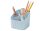 HAN Stiftehalter X-LOOP pastellblau Kunststoff 4 Fächer 11,1 x 11,1 x 10,5 cm