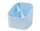 HAN Stiftehalter X-LOOP pastellblau Kunststoff 4 Fächer 11,1 x 11,1 x 10,5 cm