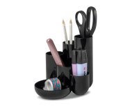 HAN Schreibtisch-Organizer CAMPUS schwarz Polystyrol 6...