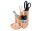 HAN Schreibtisch-Organizer CAMPUS pastellorange Polystyrol 6 Fächer 13,1 x 15,4 x 13,7 cm