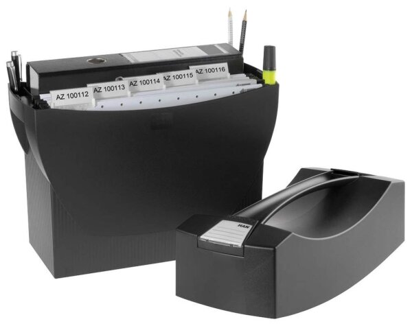 HAN Hängeregister-Box ohne Mappen  SWING-PLUS KARMA schwarz
