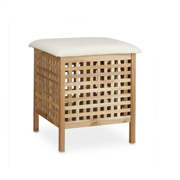 relaxdays Badhocker 10020156_0 braun, 1 St.