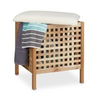 relaxdays Badhocker 10020156_0 braun, 1 St.