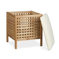 relaxdays Badhocker 10020156_0 braun, 1 St.