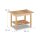 relaxdays Sitzbank 10020949_0 braun Holz 66,0 cm