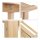 relaxdays Sitzbank 10020949_0 braun Holz 66,0 cm