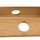 relaxdays Klapphocker natur 2x 2 Sprossen, H: 31,5 cm