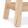 relaxdays Tritthocker natur, H: 25,5 cm