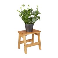 relaxdays Tritthocker RUSTICO natur, H: 27,0 cm