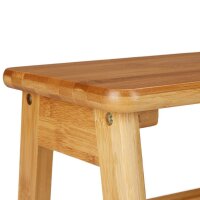 relaxdays Tritthocker RUSTICO natur, H: 27,0 cm