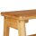 relaxdays Tritthocker RUSTICO natur, H: 27,0 cm