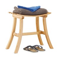 relaxdays Badhocker 10022339_0 braun, 1 St.