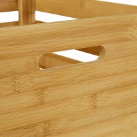 relaxdays Schuhbank 10024979_0 braun Holz 80,0 cm